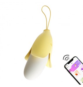MizzZee - Fierce Banana Vibrating Egg (Support APP Mini Programs - Chargeable)